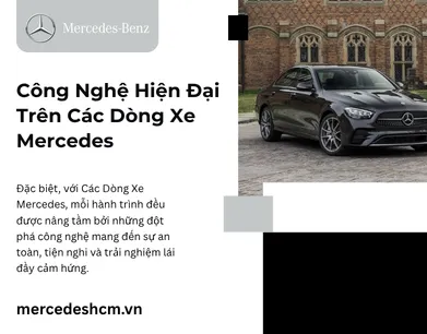 Công Nghệ Hiện Đại Trên Các Dòng Xe Mercedes