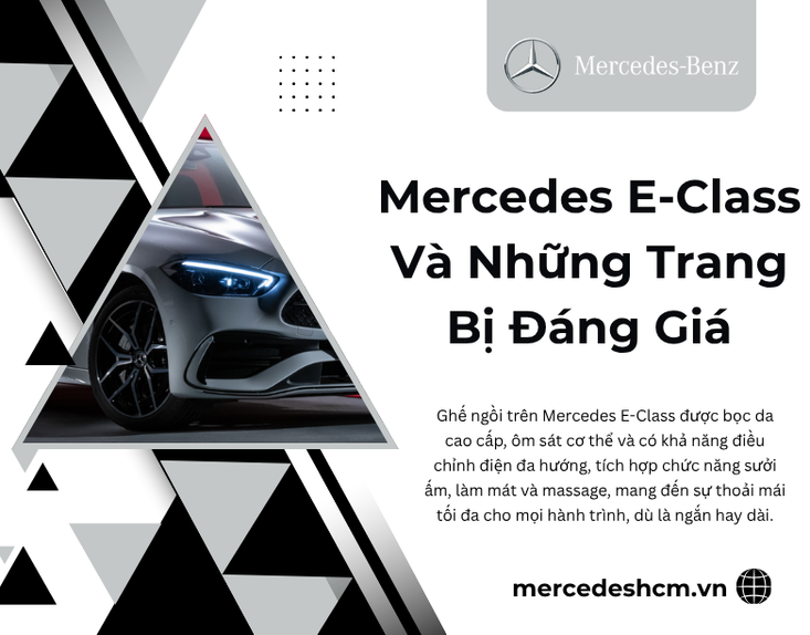 Khám phá vẻ đẹp vượt thời gian của Mercedes E-Class
