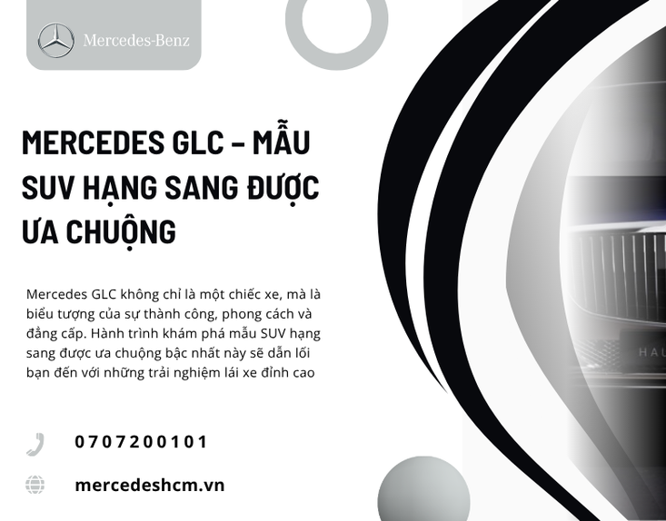 Giới Thiệu Về Mercedes GLC – Biểu Tượng SUV Sang Trọng